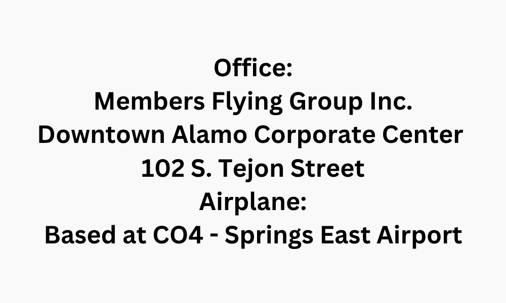 Members Flying Group Address